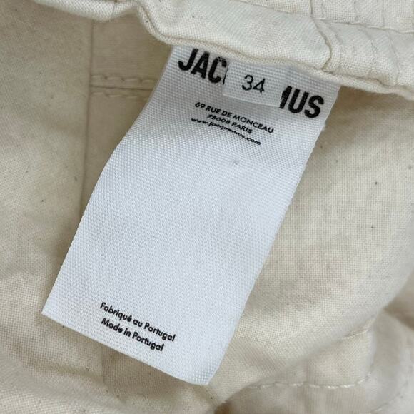 Jacquemus | La Brassiere Artichaut Ruffled Bralette in Off White Crop Top 34 XS - Picture 15 of 16